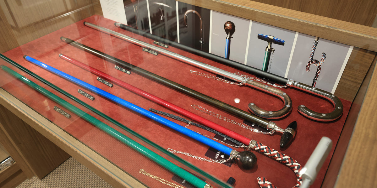 銀座タカゲンにてMATSUステッキのお取扱いが始まりました – MATSU Cane 